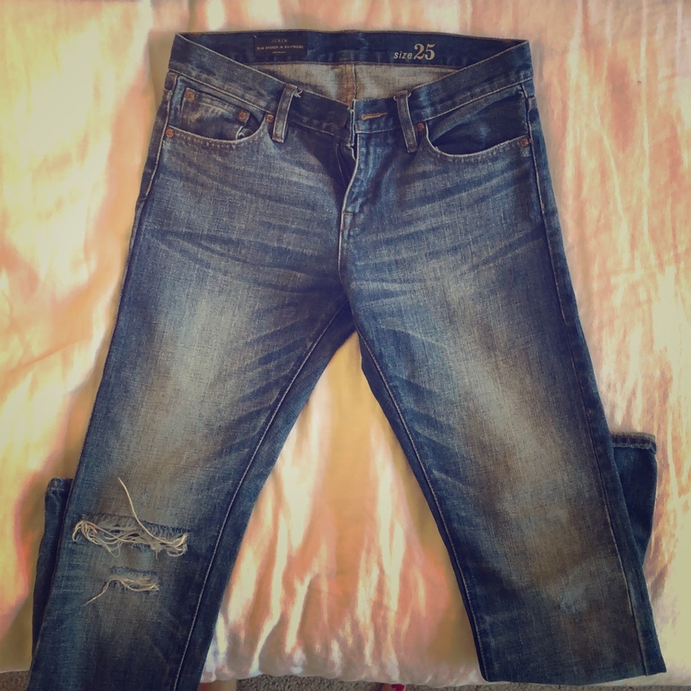 Jcrew boyfriend jeans